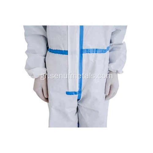 ppe full body isolation protection suit μίας χρήσης ολόσωμη φόρμα